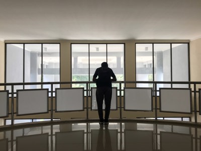 Male Sillouette_Modern Background Male Sillouette_Modern Background